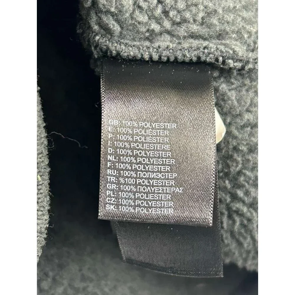 The North Face Men's XXL Hoodie 1/4 Button Sweatshirt Charcoal Gray